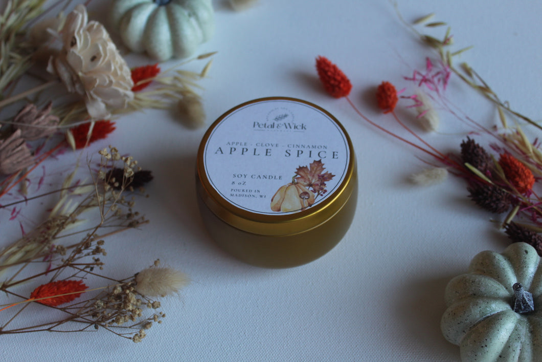 Apple Spice Soy Candle