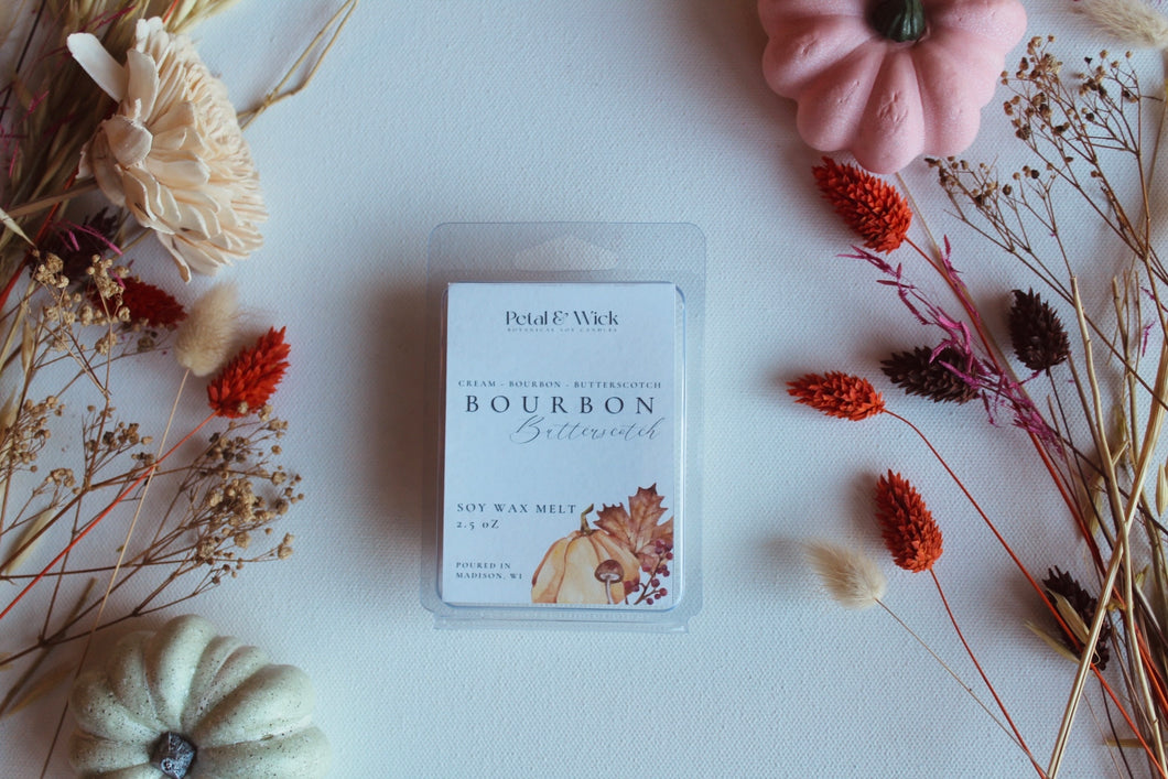 Bourbon Butterscotch Soy Wax Melt