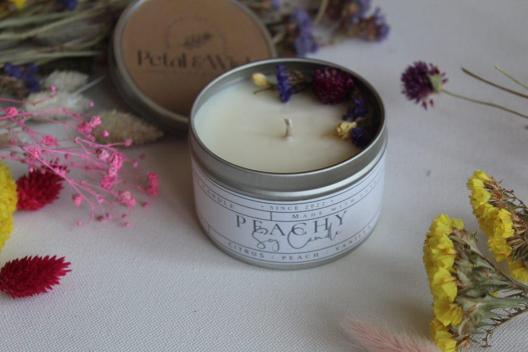 Peachy Soy Candle