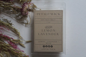 Lavender Lemon Soy Wax Melt